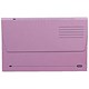 Elba Document Wallet Half Flap 285gsm Capacity 35mm Foolscap Mauve Ref A21111 [Pack 50]