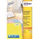 Avery Media Labels Laser 35mm Film Slides 84 per Sheet 46.0x11.1mm Ref L7656-25 [2100 Labels]
