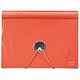 Leitz Vivanto Expanding File with Indexing Tabs Dividers plus Card and CD Pockets A4 Orange Ref 45370049