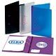 Elba Spirosort Transfer Spring File Polypropylene with CD Holder 35mm Foolscap Black Ref 306110 [Pack10]