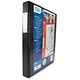Emgee Ring Binder PVC Upright 4 D-ring 40mm Capacity A3 Black Ref 570460 [Pack 2]