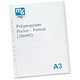 Emgee Pocket Polypropylene Multipunched Reinforced 80 Micron Portrait A3 Clear Ref 210190 [Pack 25]