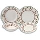 Churchill Assam Dinner Set 19-piece 6 Dinner and 6 Salad Plates 6 Bowls 1 Salad Bowl Ref ASSA83041