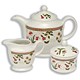 Churchill Assam Completer Set Earthenware of Teapot Milk Jug and Sugar Bowl Ref ASSA83031