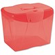Pierre Henry Horizon File Box Plastic for Suspension File A4 W370xD260xH310mm Pink Ref 750359