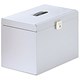 Pierre Henry Homefile Metal for Suspension A4 or Foolscap W425xD230xH275mm Silver Ref 040128