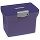 Pierre Henry Freestyle File Box Plastic for Suspension Files A4 W370xD240xH300mm Dark Purple Ref 040081