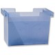 Pierre Henry Home File Box Polypropylene Ribbed for Suspension File A4 W370xD180xH260mm Blue Ref 750217