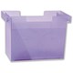 Pierre Henry Home File Box Polypropylene Ribbed for Suspension File A4 W370xD180xH260mm Purple Ref 750219