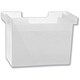 Pierre Henry Home File Box Polypropylene Ribbed for Suspension File A4 W370xD180xH260mm Clear Ref 750222