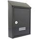 Helix Post or Suggestion Box Wall-mountable with Fixings W235xD130xH310mm Grey Ref W81065