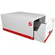 5 Star Office Archive Storage Drawer W388xD604xH251mm White and Black [Pack 5]