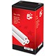 5 Star Office Fax Roll Thermal with 1m Warning Strip W210mmxL100mx25.4mm Core [Pack 6]