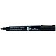5 Star Office Permanent Marker Xylene/Toluene-free Smearproof Chisel Tip 1-4mm Line Black Ref [Pack 12]