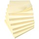 5 Star Office Re-Move Notes Repositionable Pad of 100 Sheets 76x76mm Yellow [Pack 12]