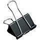 5 Star Office Foldback Clips 19mm Black [Pack 12]