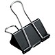 5 Star Office Foldback Clips 51mm Black [Pack 12]