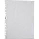 5 Star Office Punched Pocket Polypropylene Top-opening 50 Micron A4 Clear [Pack 100]