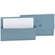 5 Star Office Document Wallet Half Flap 250gsm Capacity 32mm Foolscap Blue [Pack 50]