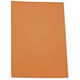 5 Star Premier Square Cut Folder Recycled Pre-punched 250gsm Foolscap Orange [Pack 100]