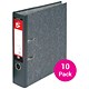 5 Star Office Lever Arch File 70mm Foolscap Cloudy Grey [Pack 10]