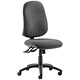 Trexus Intro Maxi Operator Chair Asynchronous High Back H590mm W530xD510xH480-590mm Charcoal