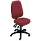 Trexus Intro Maxi Operator Chair Asynchronous High Back H590mm W530xD510xH480-590mm Claret