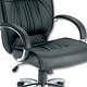 Sonix Augusta Armchair Back H600mm W540xD530xH470-570mm Leather Black