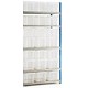 Trexus Quick Shelf System Extension Bay Boarded W1000xD500xD2000mm with 21 Storage Boxes