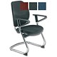 Adroit Lorraine Visitors Armchair Mesh Back H560mm W500xD470xH470mm Black