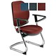 Adroit Lorraine Visitors Armchair Mesh Back H560mm W500xD470xH470mm Red