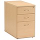 Influx Pedestal Desk-high W420xD800xH720mm Maple