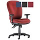Influx Vitalize Executive Task Chair Asynchronous Back H680mm W570xD550xH420-490mm Claret