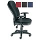 Influx Vitalize Deluxe Task Chair Asynchronous Back H640mm W520xD480xH460-560mm Black