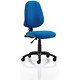 Trexus Office Operator Chair Permanent Contact High Back H510m W465xD450xH425-540mm Blue