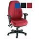Trexus Plus Auckland Operator Chair Heavy-duty Back H650mm W515xD530xH480-580mm Claret