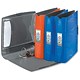 Leitz Active Plus Mini Lever Arch File Polypropylene Slotted Curved 50mm Spine A4 Orange Ref 10420049