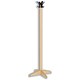 Acorn Lunar Hat and Coat Stand with Strong Hooks H1550mm Maple Ref Lunar Maple