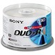 Sony DVD+R Recordable Disk Write-once on Spindle 16x Speed 120min 4.7Gb Ref 50DPR120BSP [Pack 50]
