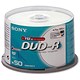 Sony DVD-R Recordable Disk Inkjet Printable on Spindle 16x Speed 120min 4.7Gb Ref 50DMR47BSP-IP [Pack 50]