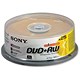 Sony DVD+RW Rewritable Disk on Spindle 120min 4.7Gb Ref 25DPW120ASP [Pack 25]