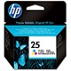 Hewlett Packard [HP] No. 25A Inkjet Cartridge 19. 5ml Tri-colour Ref 51625AE