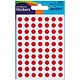 Avery Packets of Labels Diam.8mm Red Ref 32-301 [10x520 Labels]