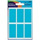 Avery Packets of Labels 50x25mm Blue Ref 32-224 [10x36 Labels]