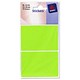 Avery Packets of Labels 80x54mm Fluorescent Green Ref 32-226 [10x12 Labels]