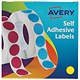 Avery Label Dispenser for Diam.19mm Yellow Ref 24-508 [1120 Labels]