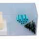 Rubbermaid Shelf Saver X Divider Plastic for Cube Clear Ref 29883