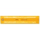 Rotring Lettering Stencil Robust ISO 3098/1 Roman 3.5mm Clear Yellow-tinted Ref S0228480