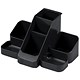 Avery Basics Desk Tidy 7 Compartments W164xD116xH85mm Black Ref 1137BLK