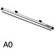 Arnos Hang-A-Plan Drop Mount Binder 100 Sheets W950mm A0 Ref DMS4